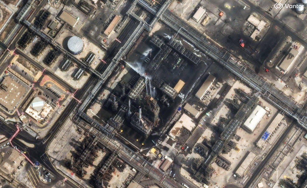 Saudi Aramco refinery complex (550,000 b/d) — satellite evidence