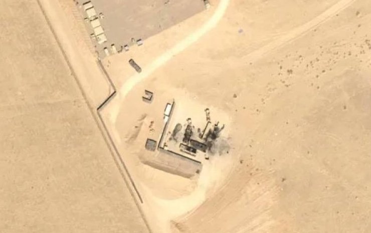 AN/TPY-2 THAAD Radar — satellite evidence